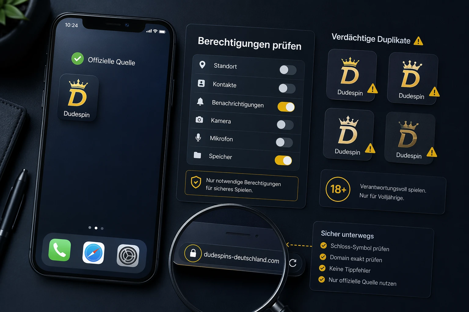 Gefälschte Apps und mobile Sicherheitsrisiken erkennen