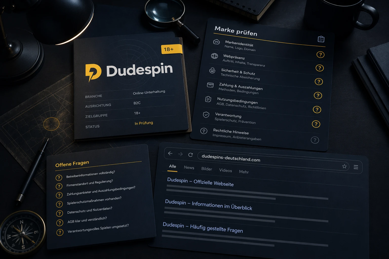 Dudespin als Marke: Zwischen Bekanntheit und offenen Fragen